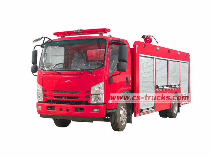 Honduras ISUZU 3500 Liters fire fighting truck