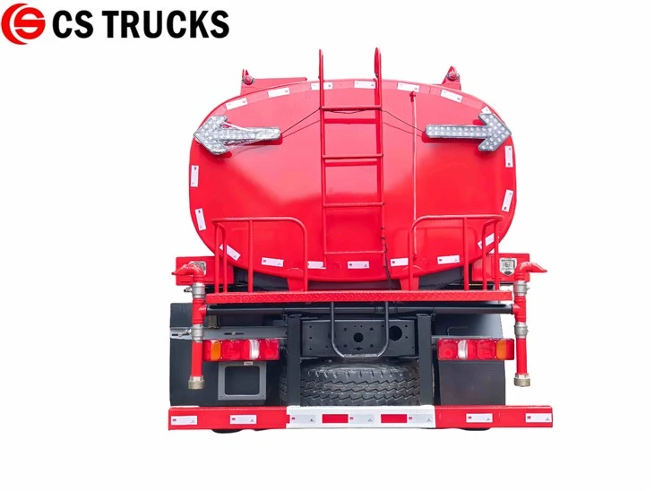 HOWO 4×2 drive tanker fire truck