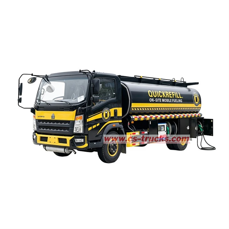 HOWO 6500L ON SITE MOBILE FUELING TRUCK
