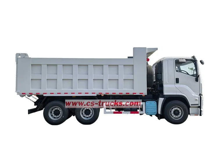 ISUZU 420HP hooklift dump truck