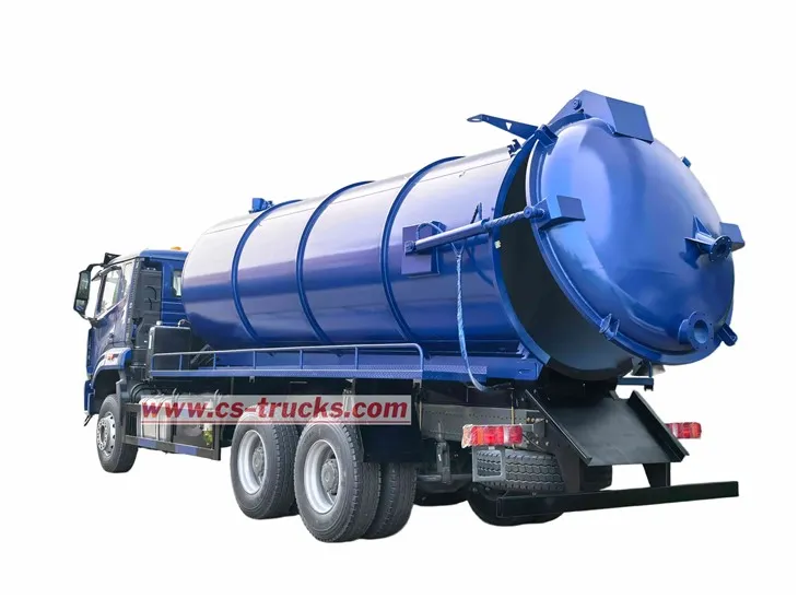 Kenya HOWO RHD 6x4 Drive septic tank truck