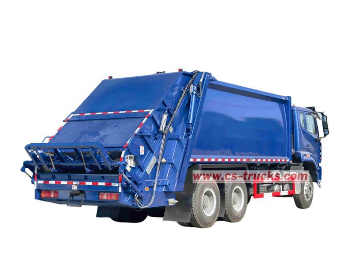 Nigeria HOWO 371HP Waste Compactor Trucks
