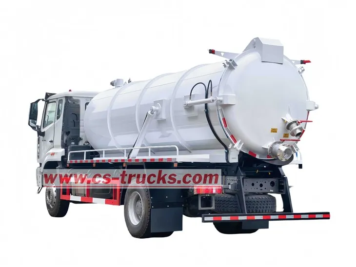 SINOTRUCK HOWO NX300 sewage suction truck
