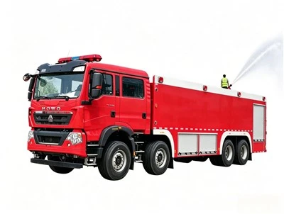 HOWO Heavy Fire Fighting Truck For Municipal Government