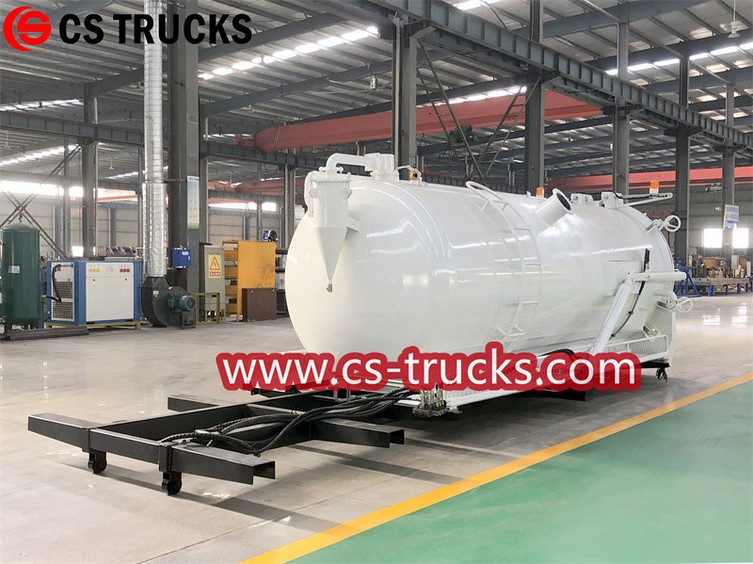 Vacuum Truck Tanker Body Kit Vacuum Truck Tanker Body Kit