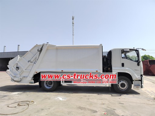 ISUZU 14CBM trash compactor truck for sale ISUZU 14CBM trash compactor truck for sale