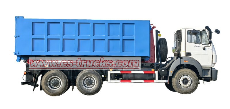 BEIBEN 2642 hook dumpster truck BEIBEN 2642 hook dumpster truck
