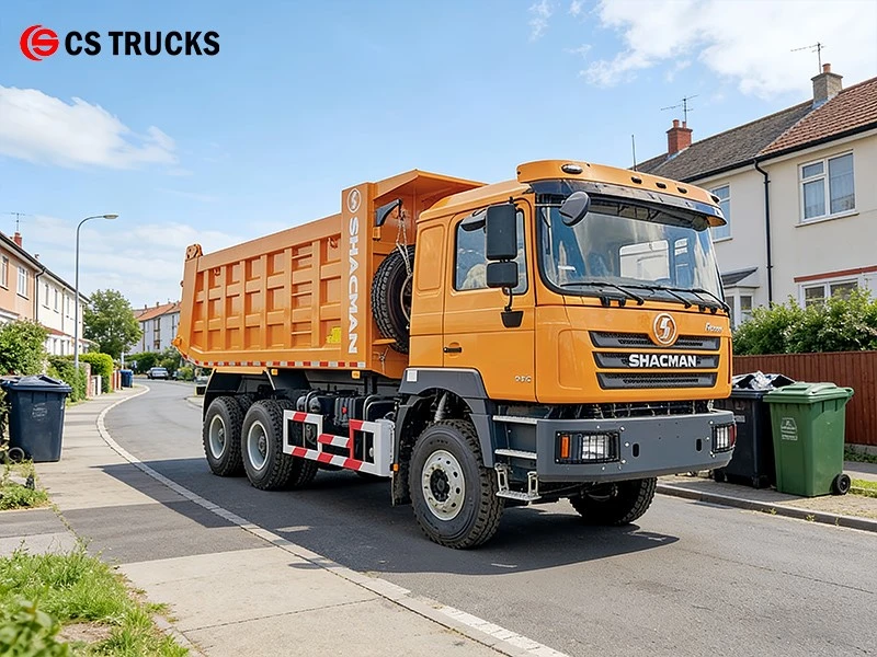 SHACMAN F3000 Dump Truck For Residential Communities SHACMAN F3000 Dump Truck For Residential Communities