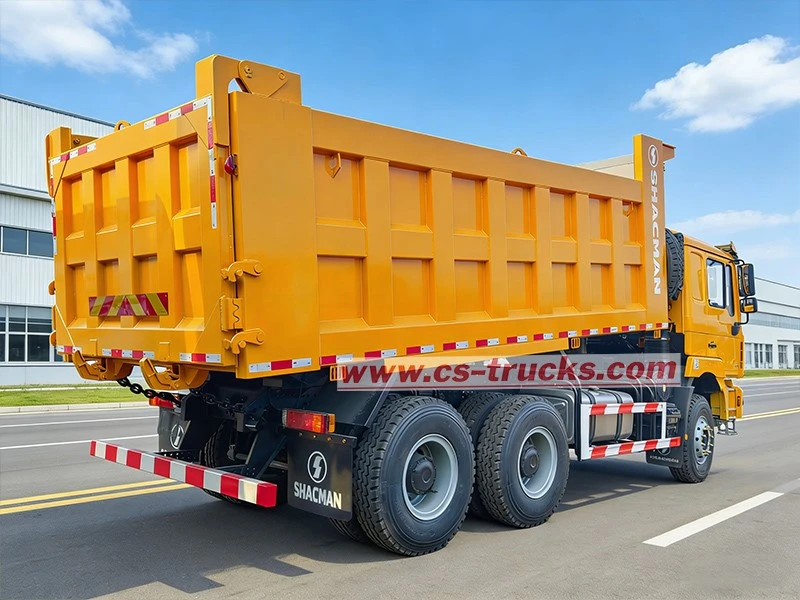 Rear Right View of SHACMAN F3000 Dumpster Truck Rear Right View of SHACMAN F3000 Dumpster Truck