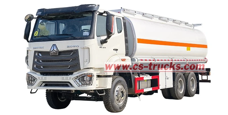 Sinotruk HOWO NX 6*4 371hp Mobile 6000 Gallon Fuel Tanker Gasoline Distribution Truck Sinotruk HOWO NX 6*4 371hp Mobile 6000 Gallon Fuel Tanker Gasoline Distribution Truck