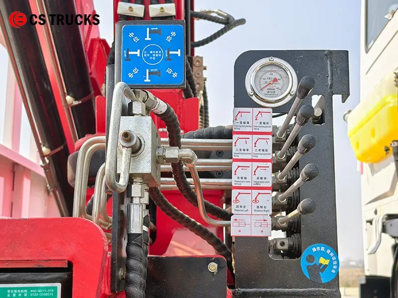 Beiben 2642 420 HP 6×6 all wheel drive crane truck for oil fields Beiben 2642 420 HP 6×6 all wheel drive crane truck for oil fields