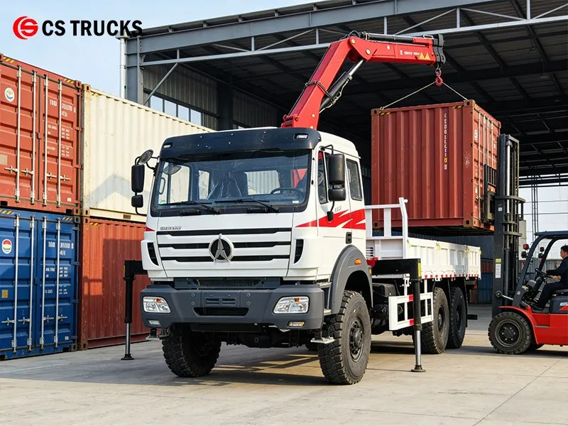 Beiben 2642 Self-Loading Crane Truck for Logistics Beiben 2642 Self-Loading Crane Truck for Logistics