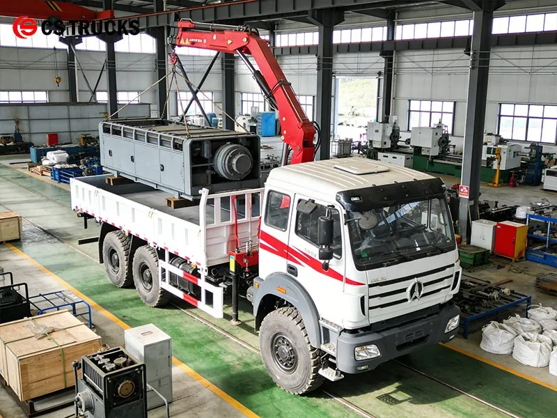 Beiben 6x6 All Terrain Truck for Warehousing Delivery Beiben 6x6 All Terrain Truck for Warehousing Delivery