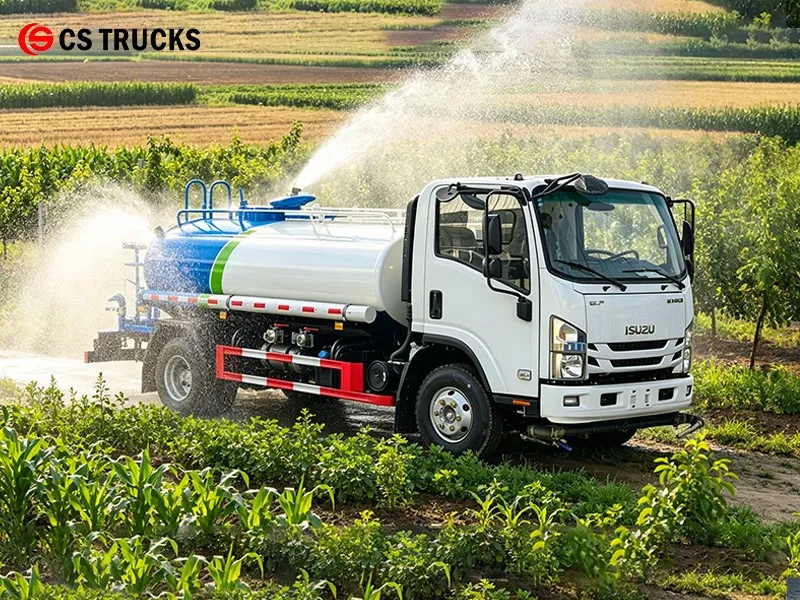 ISUZU KV100 4000L 4x2 Bulk Water Truck for Irrigation Vietnam ISUZU KV100 4000L 4x2 Bulk Water Truck for Irrigation Vietnam