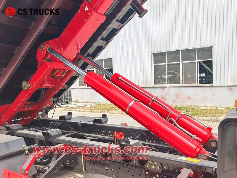 ISUZU hook lift truck hydraulic cylinder lifting system ISUZU hook lift truck hydraulic cylinder lifting system