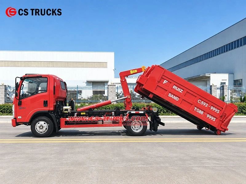 ISUZU 5 Ton 4x2 Multilift Garbage Truck for Container Waste Collection Aruba ISUZU 5 Ton 4x2 Multilift Garbage Truck for Container Waste Collection Aruba