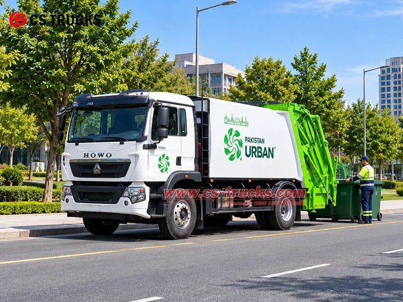 HOWO 251HP 14000L 4x2 Municipal Street Garbage Collection Truck HOWO 251HP 14000L 4x2 Municipal Street Garbage Collection Truck