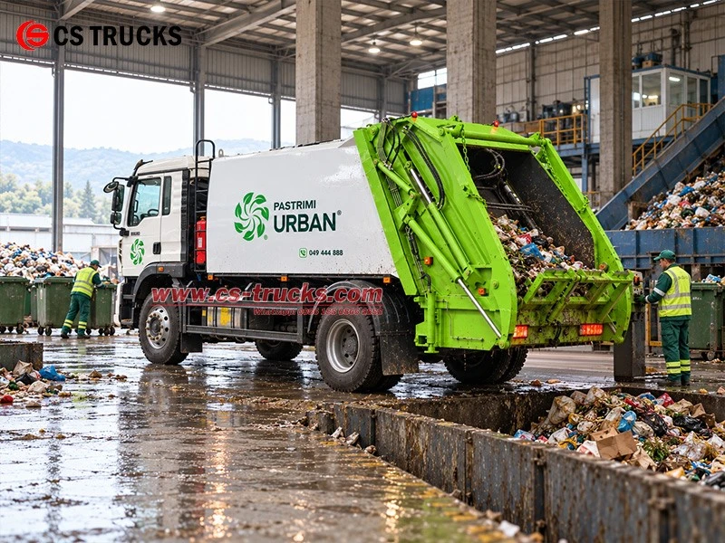 HOWO 251HP 14000L 4x2 Waste Transfer Station Compactor Truck HOWO 251HP 14000L 4x2 Waste Transfer Station Compactor Truck