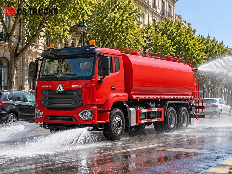 HOWO 370HP 20CBM 6x4 Municipal Road Dust Suppression Water Sprinkler Truck HOWO 370HP 20CBM 6x4 Municipal Road Dust Suppression Water Sprinkler Truck