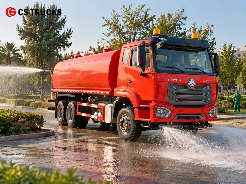 HOWO 370HP 20CBM 6x4 Landscaping Irrigation Sprinkler Truck HOWO 370HP 20CBM 6x4 Landscaping Irrigation Sprinkler Truck