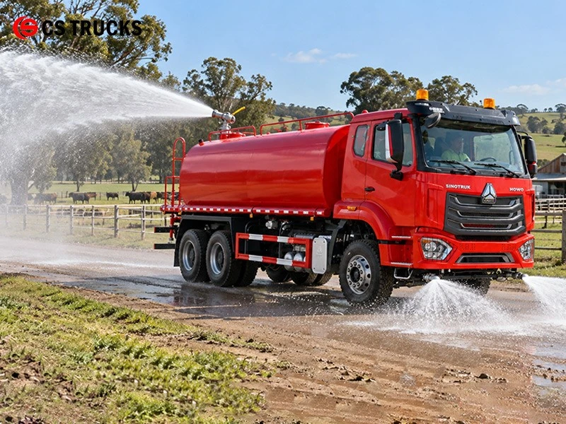 HOWO 370HP 20CBM 6x4 Agricultural and Pasture Irrigation Water Sprinkler Truck HOWO 370HP 20CBM 6x4 Agricultural and Pasture Irrigation Water Sprinkler Truck