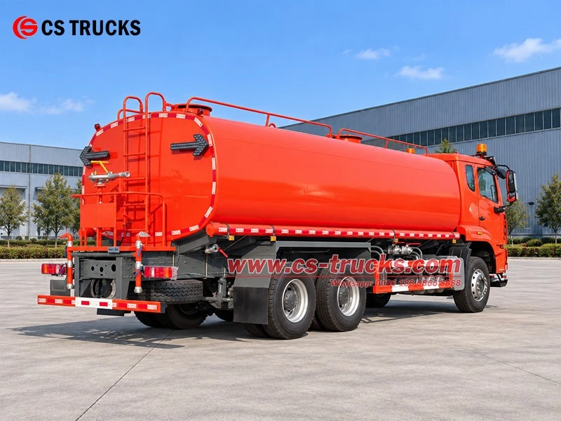 Rear Right view of HOWO 370HP Euro II dust suppression water truck Rear Right view of HOWO 370HP Euro II dust suppression water truck