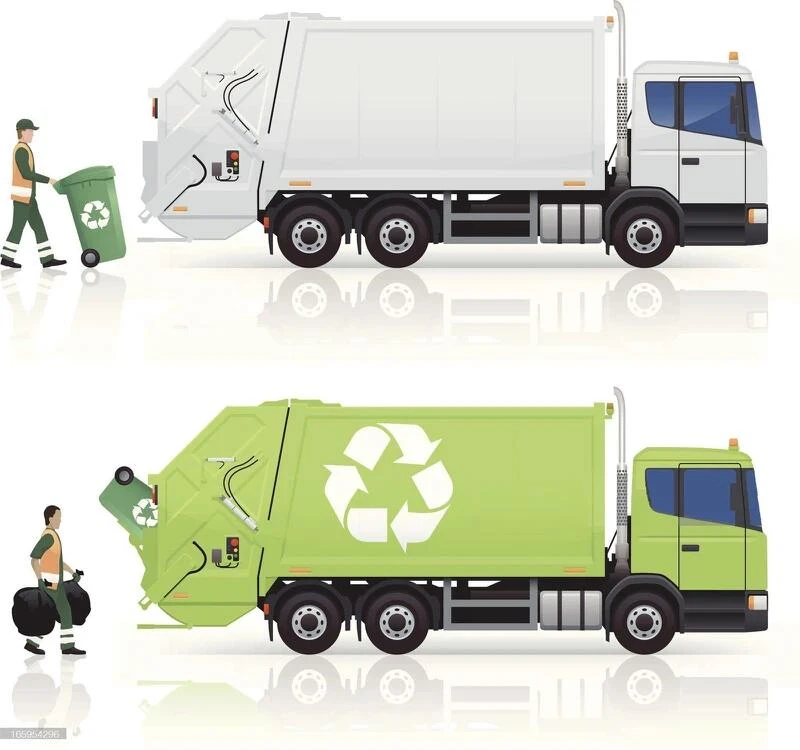 HOWO 300HP mobile refuse compactor