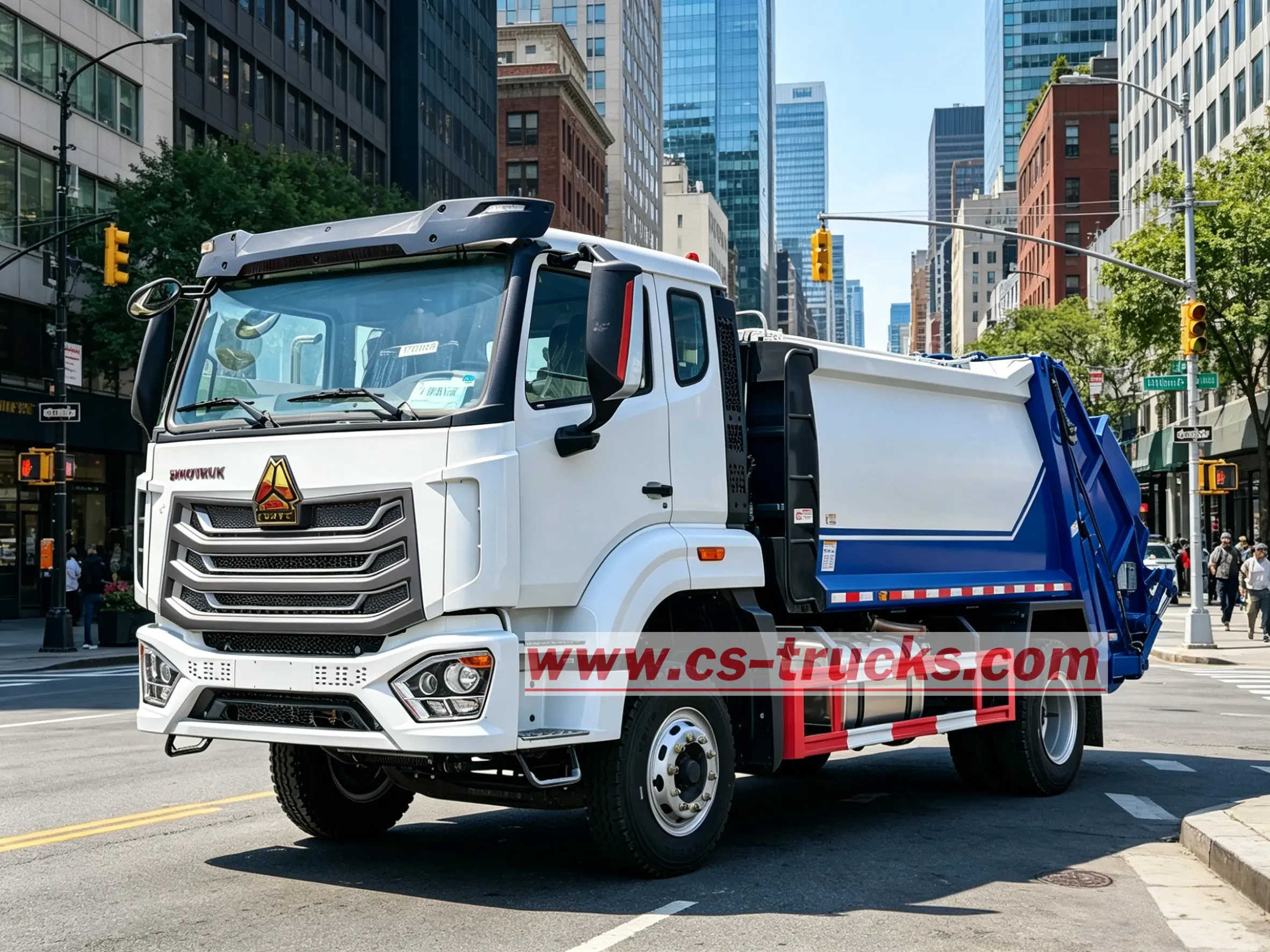 HOWO 300HP truck compactor