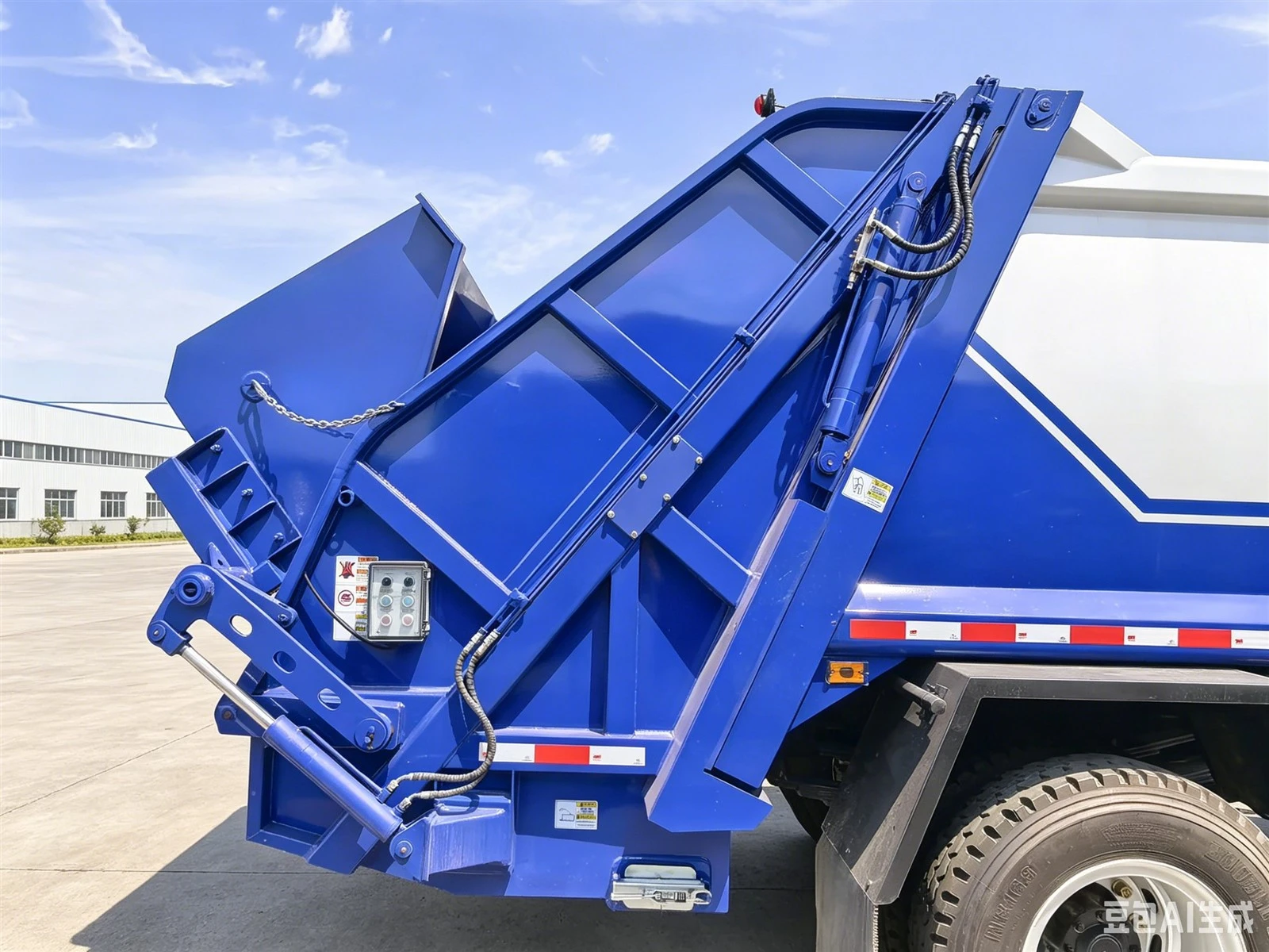 HOWO 4×2 garbage compactor truck for sale
