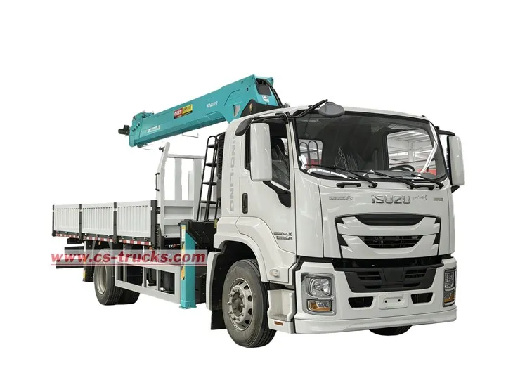 Qingling ISUZU QL1180JQFRCY Truck Mounted Boom Crane