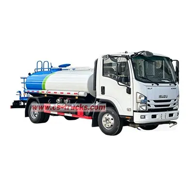 4000L Bulk Water Delivery Hauling Truck ISUZU Vietnam