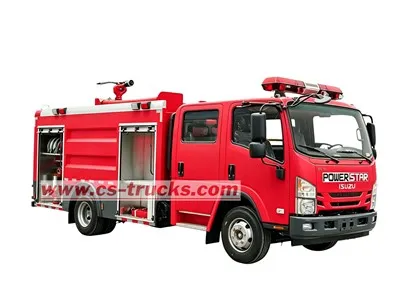 Honduras 4000L Pumper Tanker Fire Truck ISUZU