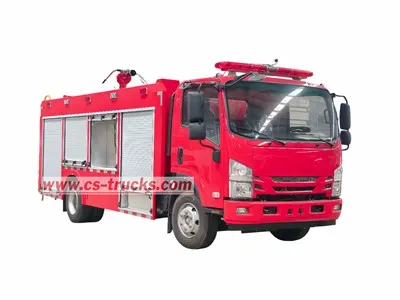 Honduras ISUZU Single Cab Rescue Fire Truck