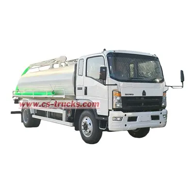 HOWO 4X2 Cesspit Emptier Tanker Truck