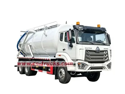 HOWO NX Truck Mounted Industrial Vacuum Loader