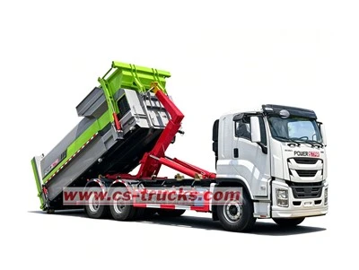 ISUZU GIGA 30Ton Hooklift With Garbage Container