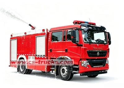 Liberia HOWO Water Foam Fire Tender