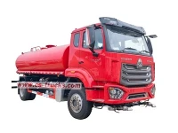 Nigeria HOWO 10000L Sprinkler Water Bowser Truck