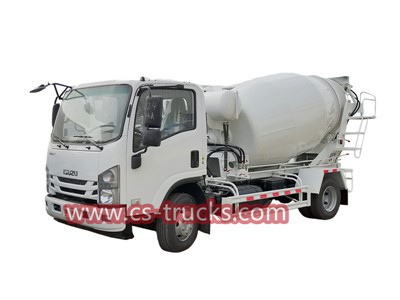 Nigeria Isuzu ELF Cement Mixer Truck