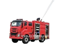 Off-Road ISUZU 4x4 Fire Brigade Truck