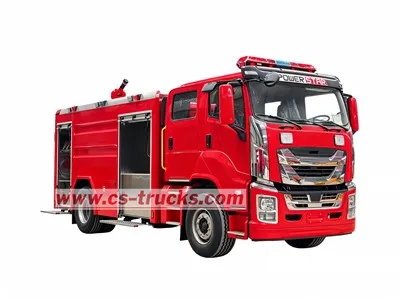 Philippines 4000L BFP ISUZU Foam Firetruck