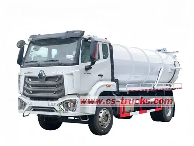 SINOTRUK HOWO NX300 Vacuum Sucker Truck for Municipal