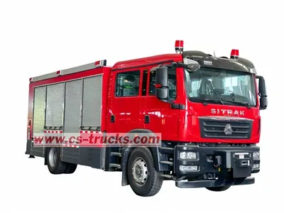 SITRAK HOWO Foam Fire Rescue Pumper Truck